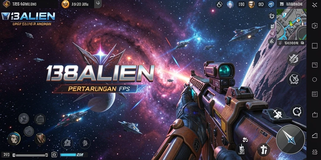 Tangkapan layar menampilkan aksi intens dalam permainan FPS.