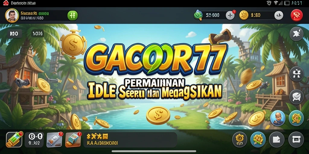 Tangkapan layar gameplay GACOR77 yang menunjukkan fitur Idle yang menarik.