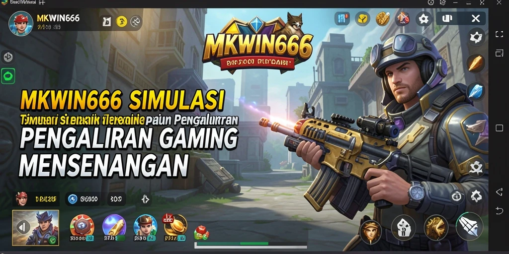 Screenshot gameplay MKWIN666 dengan grafis menawan dan fitur interaktif.