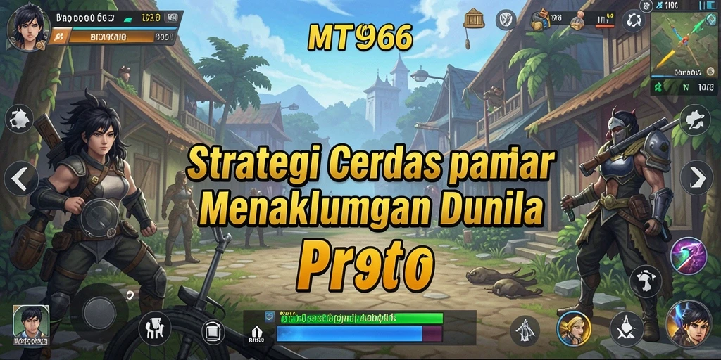 Tampilan menarik dari gameplay strategi di MT966.