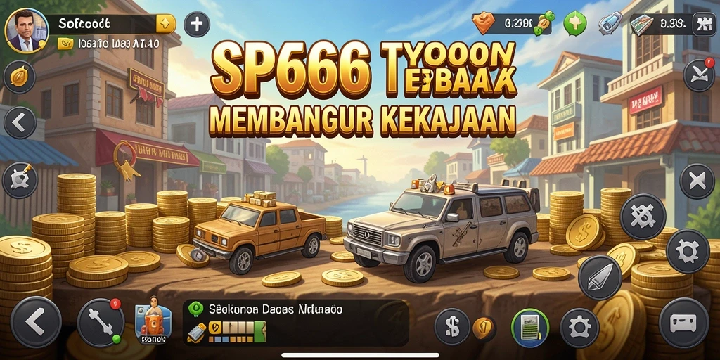 Tampilan gameplay SP666 menampilkan strategi Tycoon yang menantang.